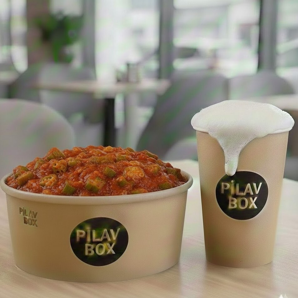 XXL Bulgur Üstü Bamya + İçecek