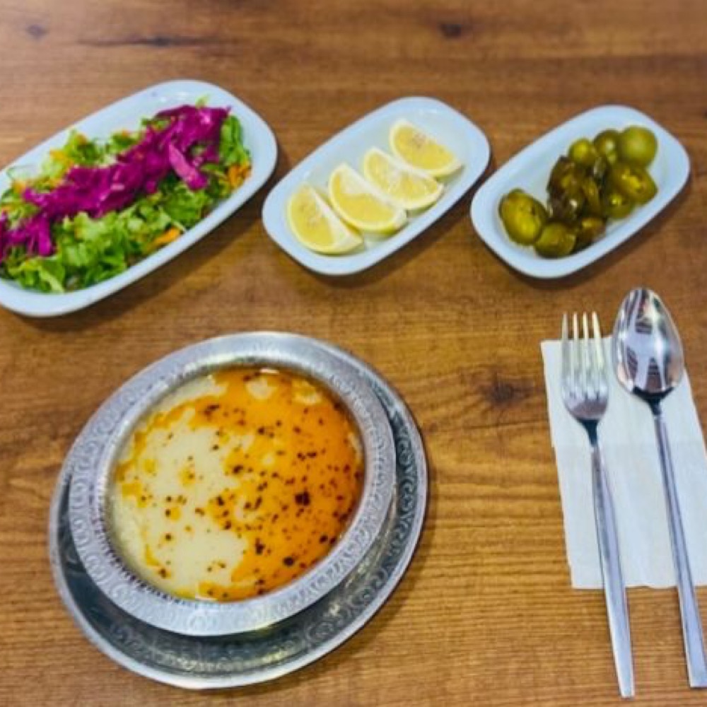Kuzu çorbası Bol Kavurma Etli Şifa Deposu+Sıcacık yumurtalı pide
