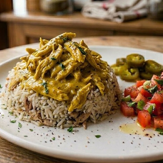 Köri Soslu Tavuk Pilav + 330 ml İçecek