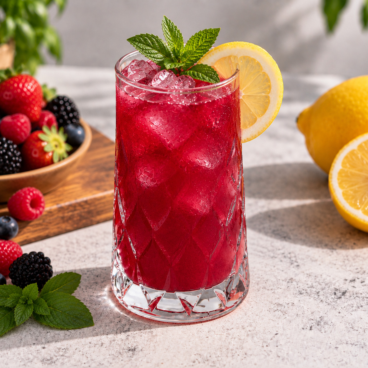 Ev Yapımı Orman Meyveli Limonata 330 ml