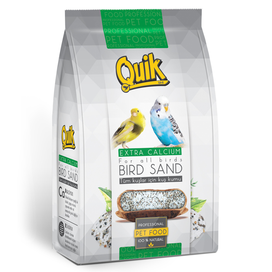 Quik Bird Sand Ekstra Kalsiyumlu Kuş Kumu 150 gr