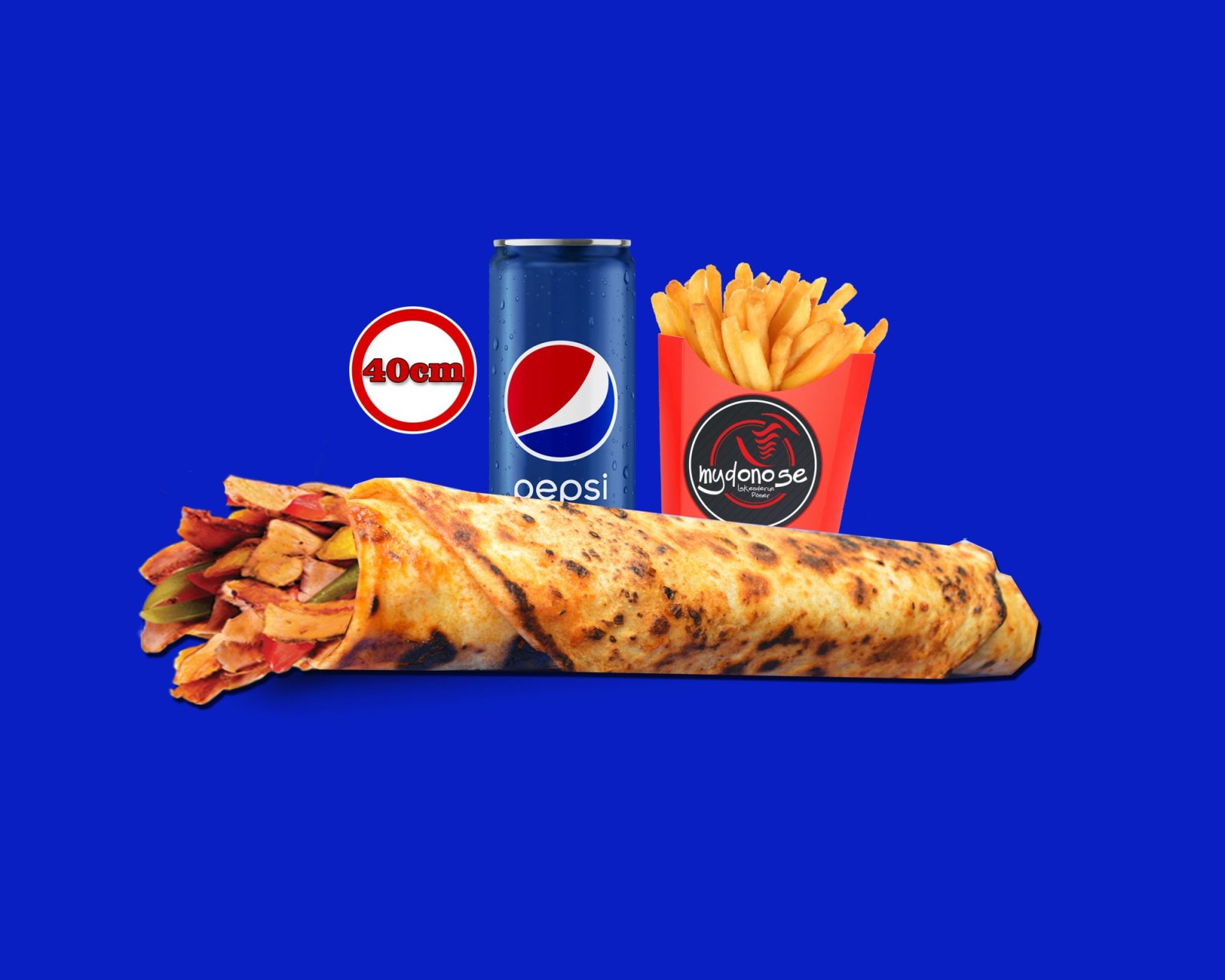 Zurna Tavuk Döner Dürüm Menü
