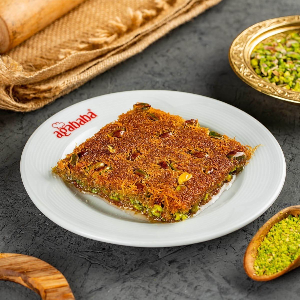 Fıstıklı Düz Kadayıf (1 kg.)