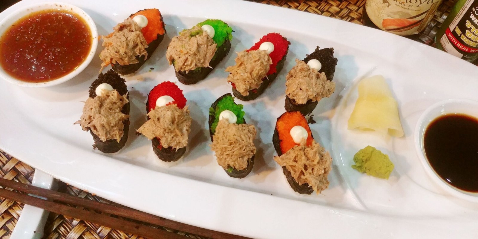 Ton Balığı & Havyar Gunkan (6 Pcs.)