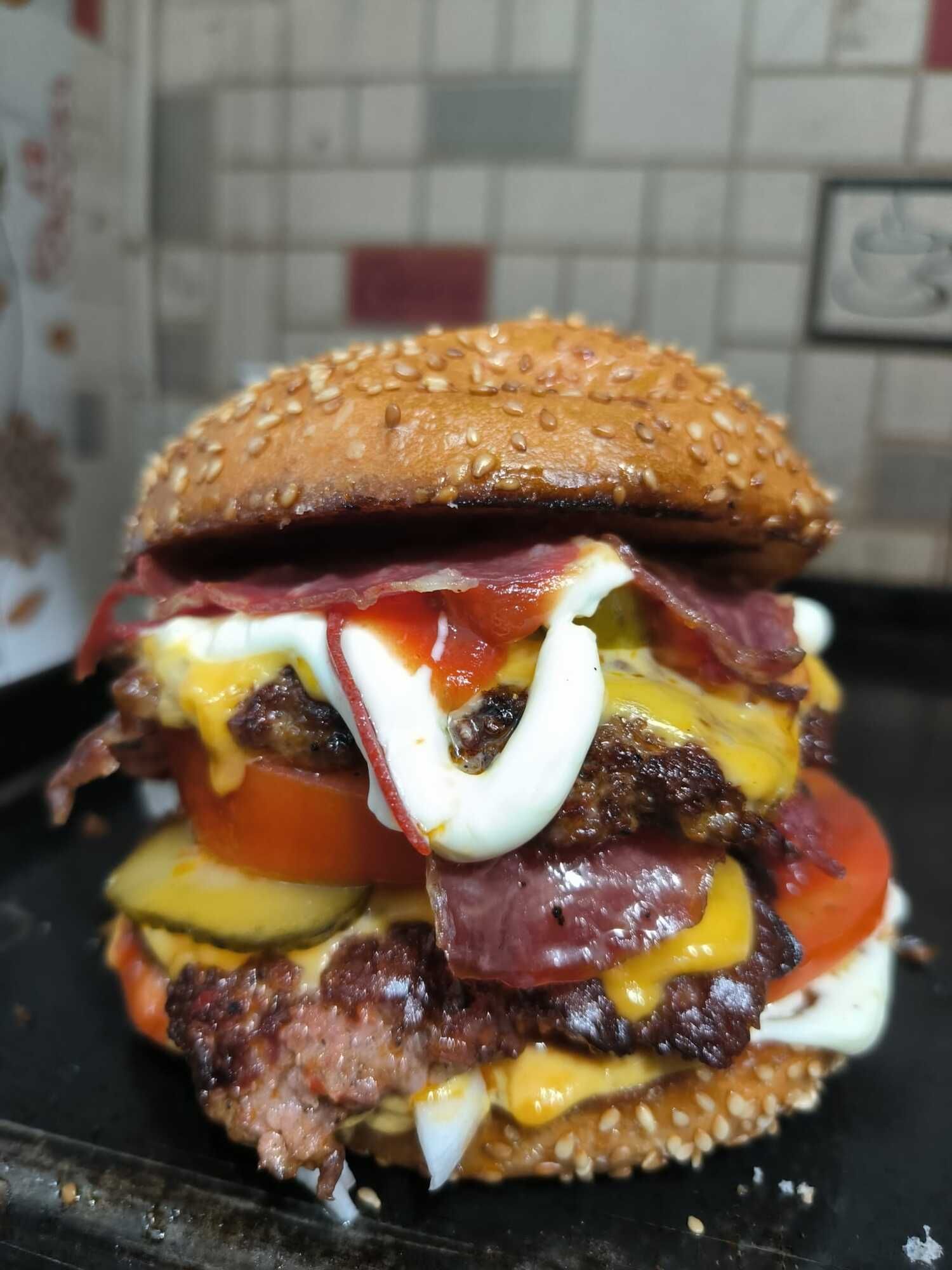 Double Woo Burger