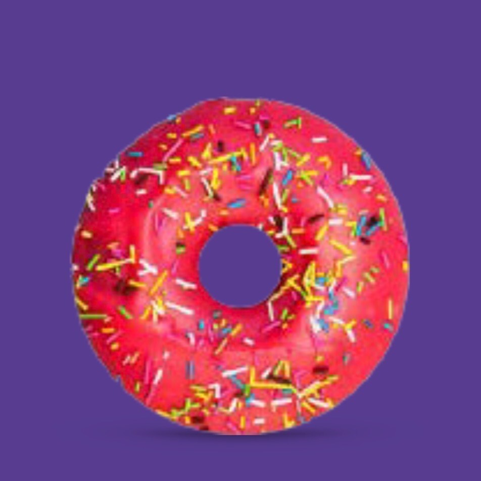 Çilek Halka Donut