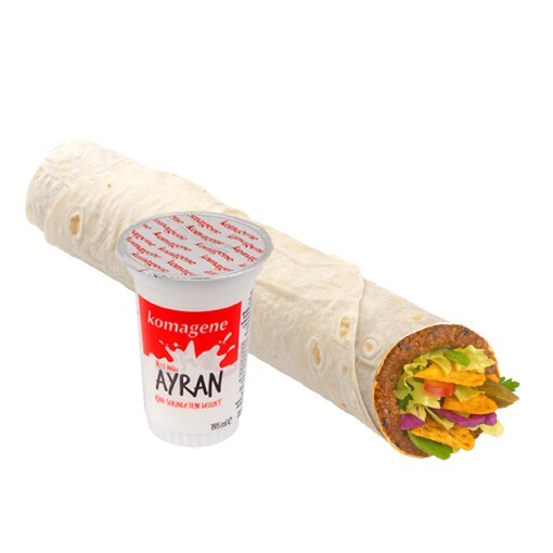Doritos'lu Mega Çiğ Köfte Dürüm Menü