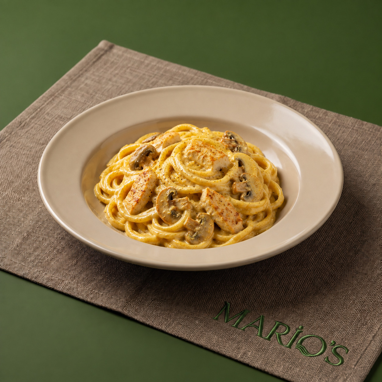 Köri Soslu Spagetti