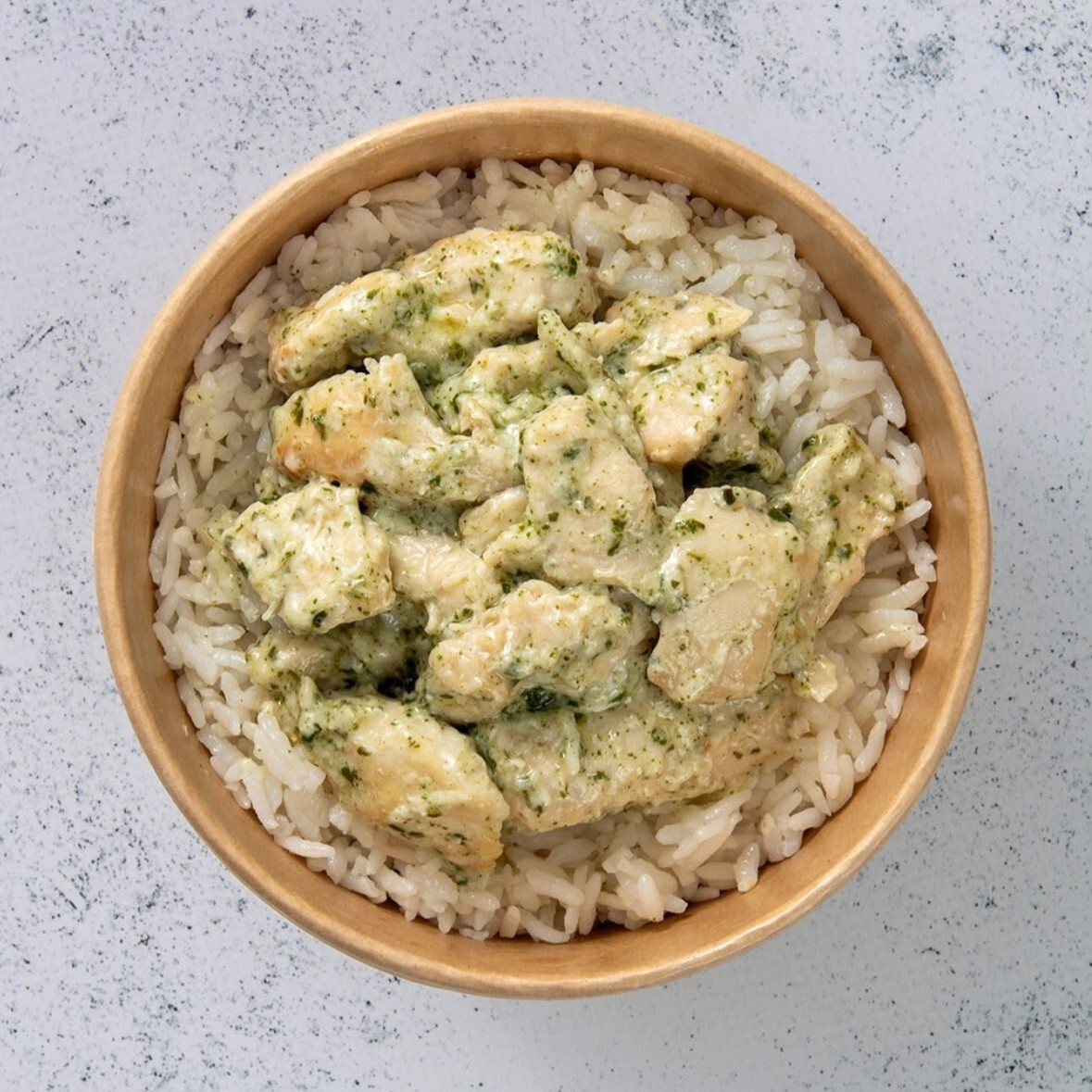 Pilav Üstü Pesto Soslu Tavuk