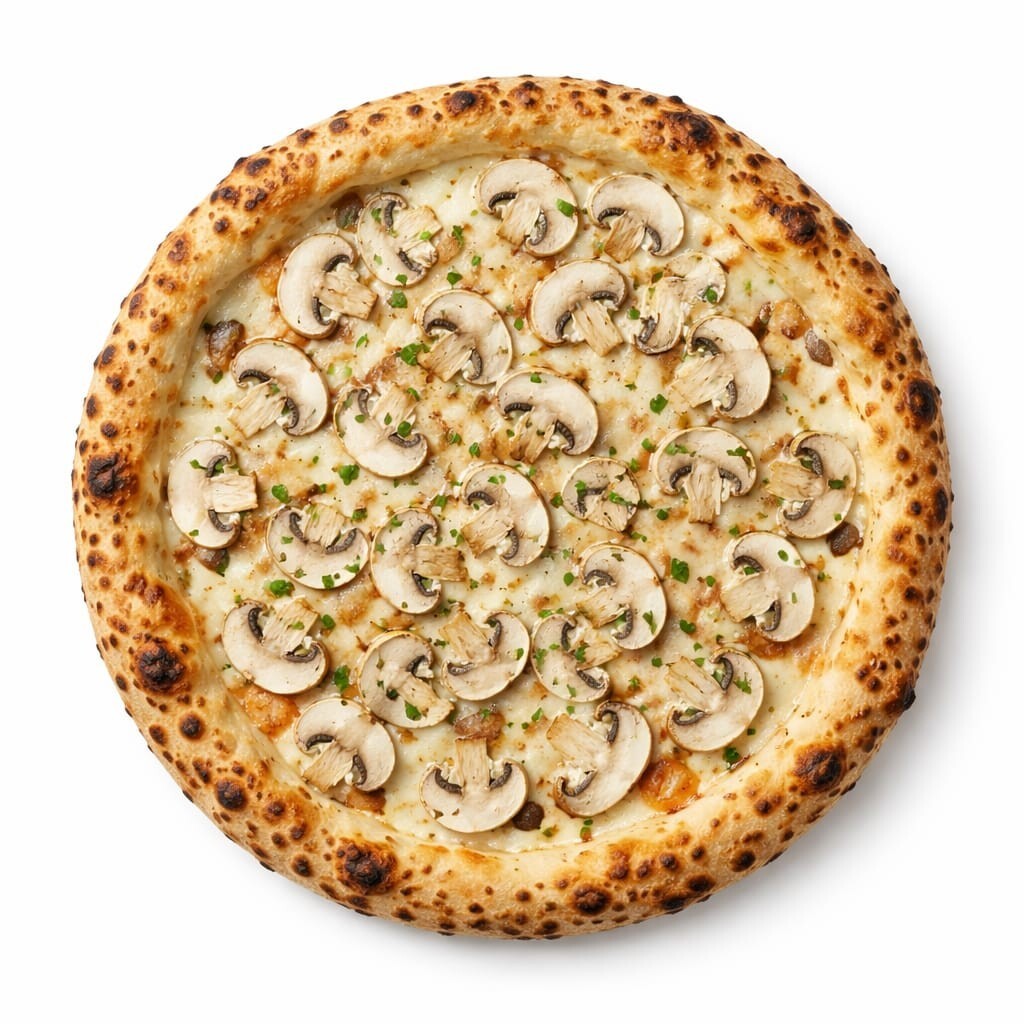 Mantarlı Pizza
