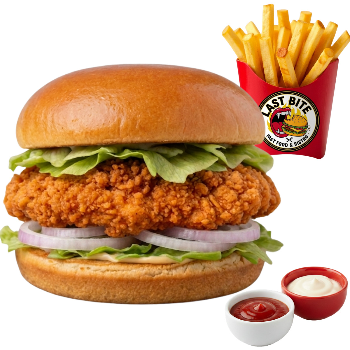 Çıtır Cajun Burger Menü