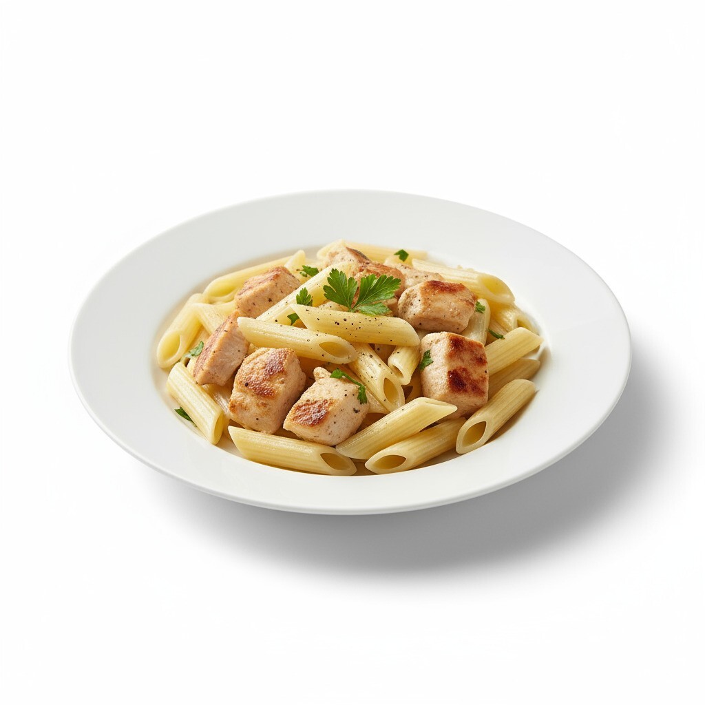 Kremalı Tavuklu Penne