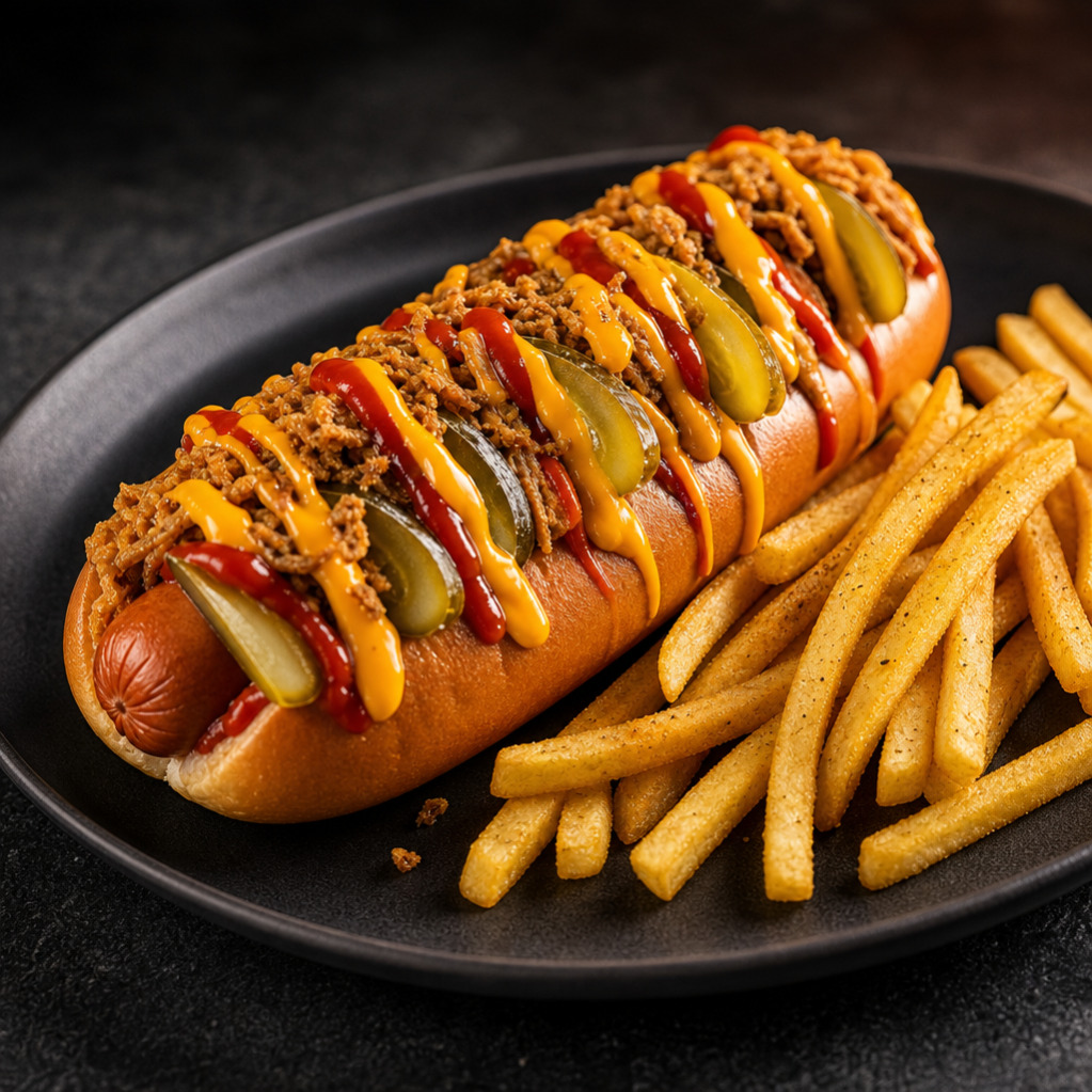Cheddarlı Hot Dog