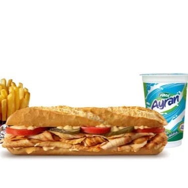 Tam Ekmek Tavuk Döner Menü