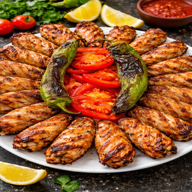 Yaprak Kanat (1 kg) (20 Adet) + Coca cola 1 lt