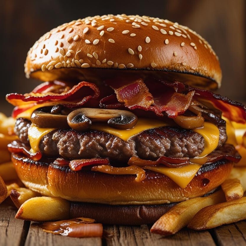 2'li Gurme Burger Menu