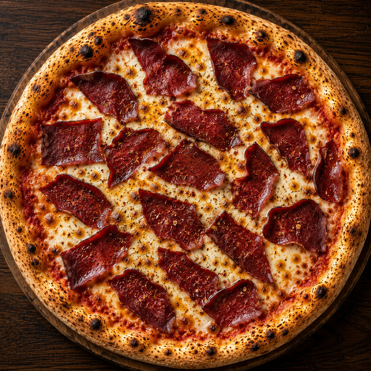 Pastırmalı Pizza (25 cm.)