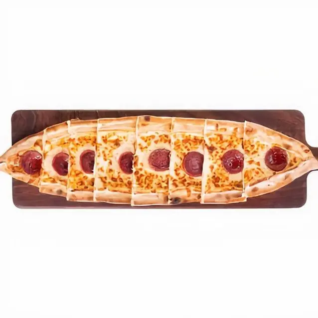 Sucuklu Kaşarlı Pide
