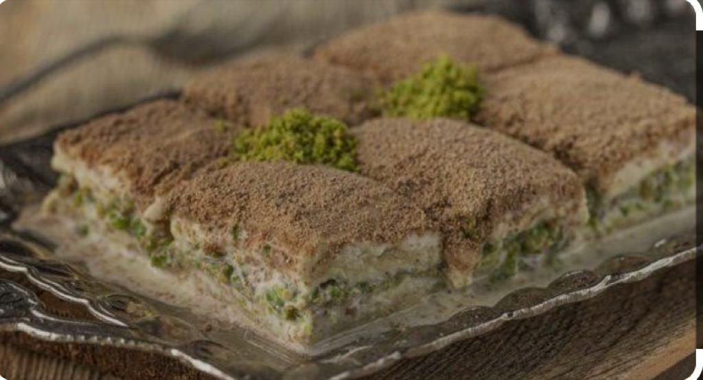 Soğuk baklava (Porsiyon) (Bol çikolatalı sütlü)
