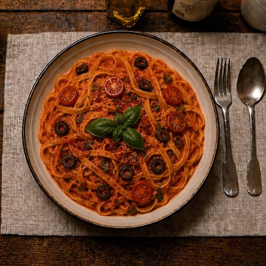 Arrabbiata Fettuccine