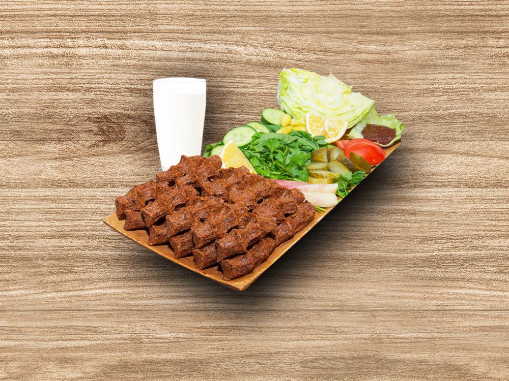 Çiğ Köfte Porsiyon Menü (750 gr)