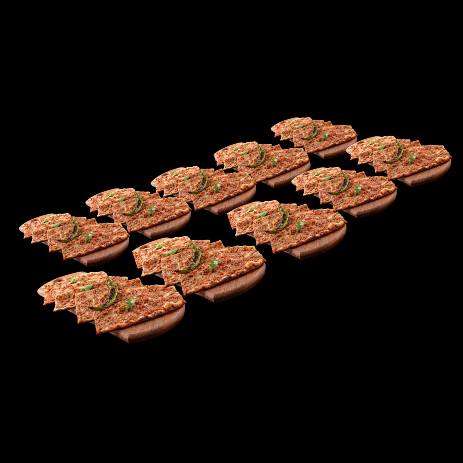 Etli Ekmek (Kıymalı Pide) (10 adet)