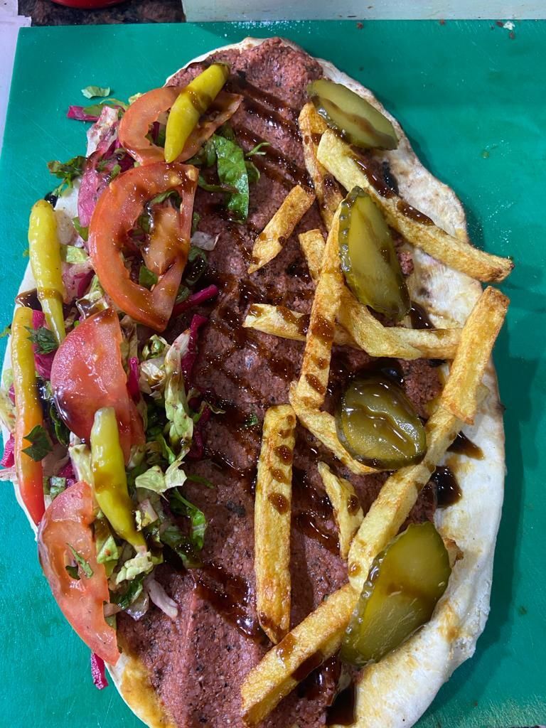 Çiğ Köfte Pide Dürüm