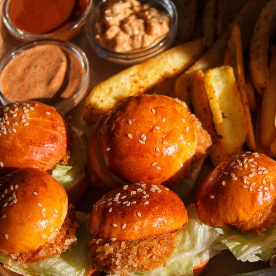Tavuklu Mini Burger 20'li