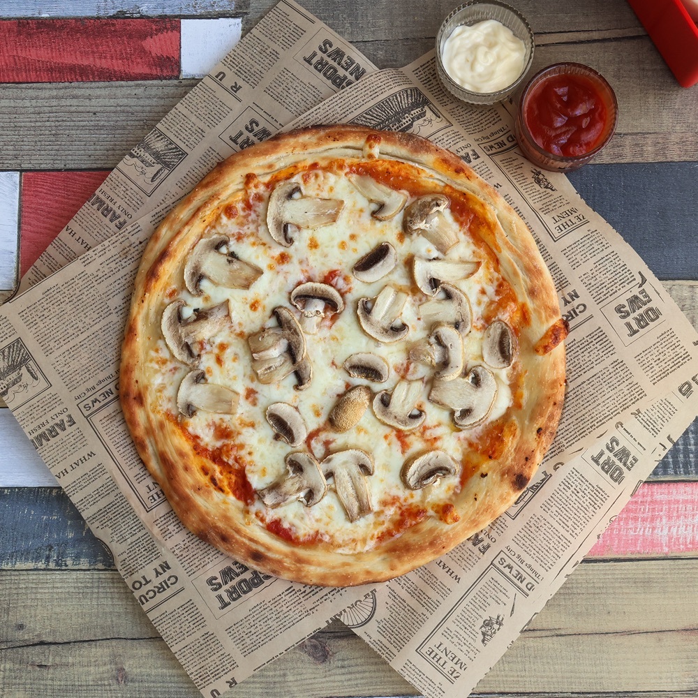 Mantarlı Pizza