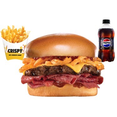 Western BBQ Burger Menü