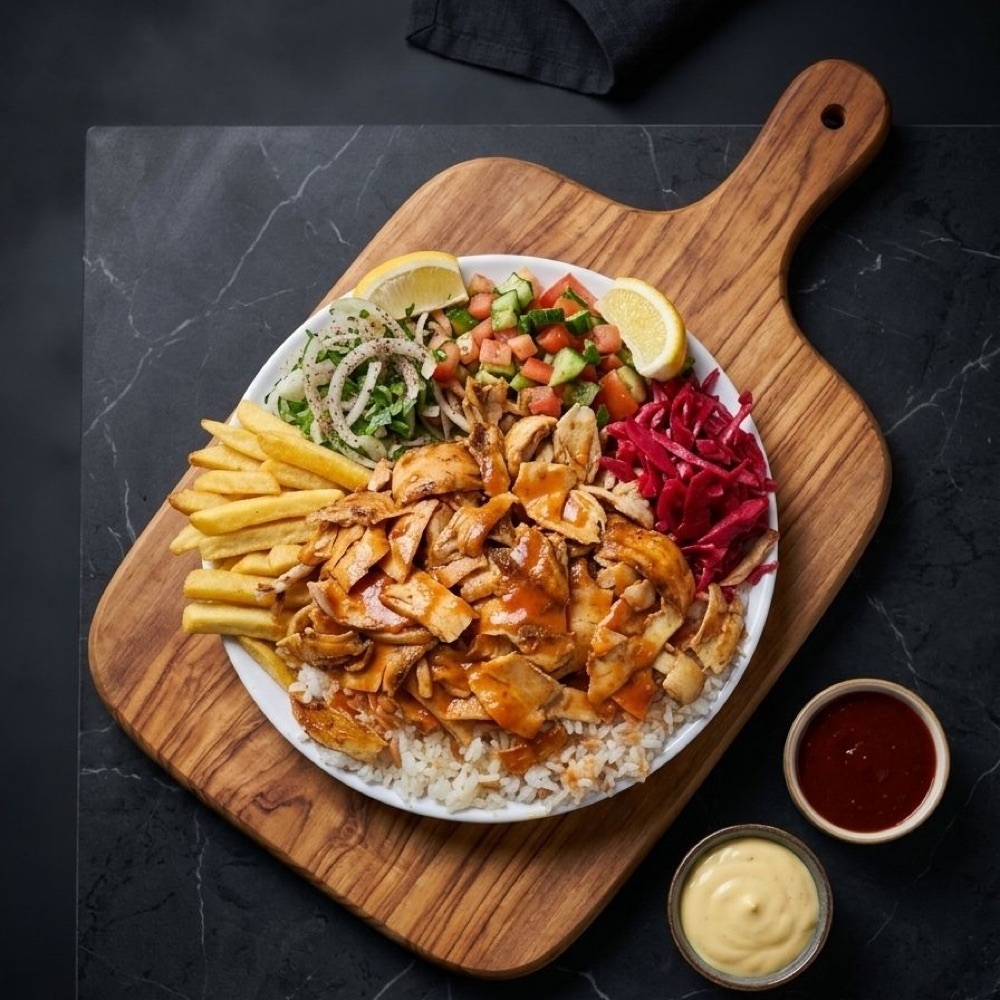 Pilav Üstü Tavuk Döner ( 250 Gr )