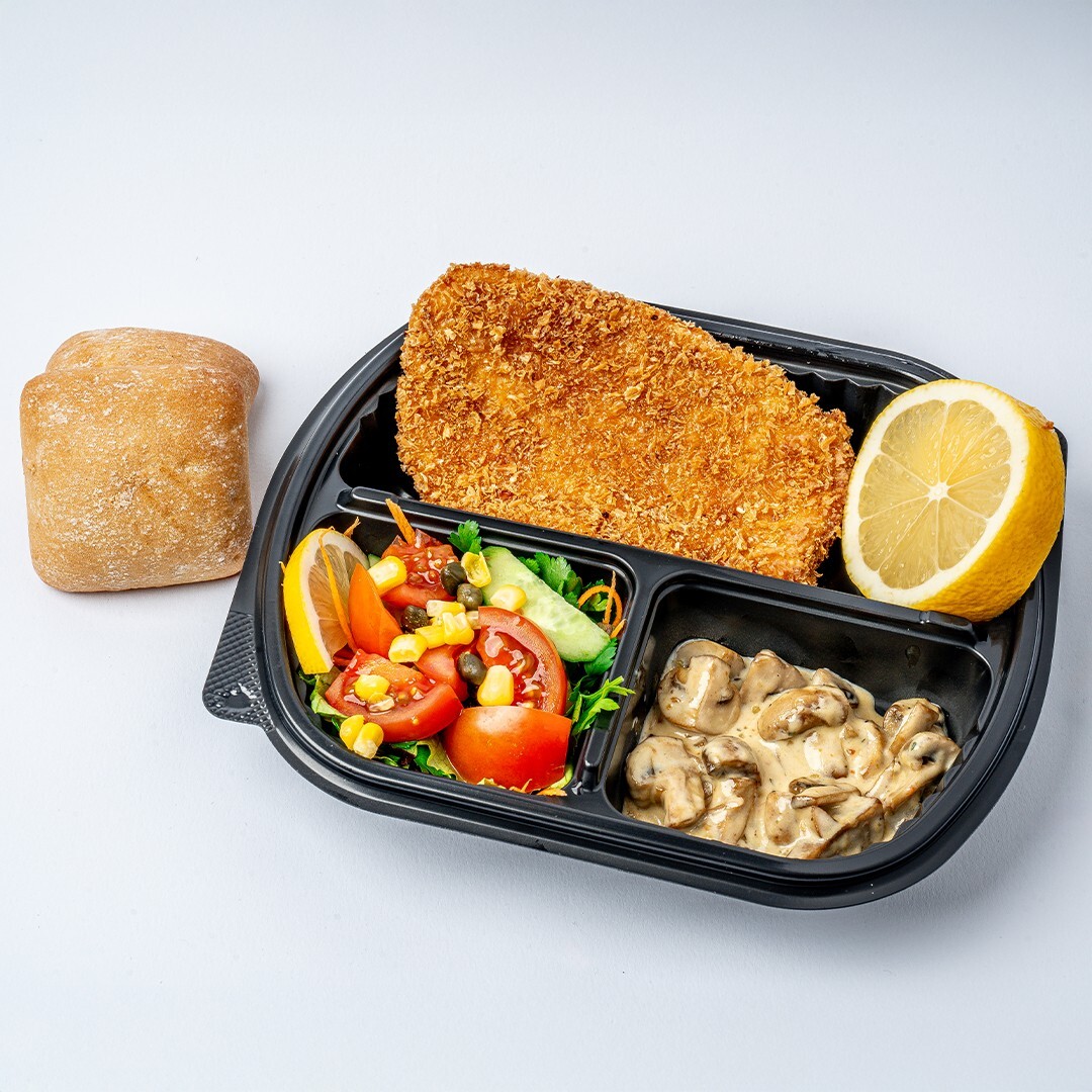 Kremalı Mantarlı Schnitzel