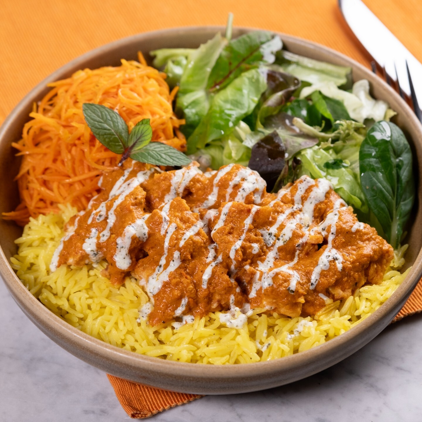 Tıkka Masala Soslu Çıtır Tavuk
