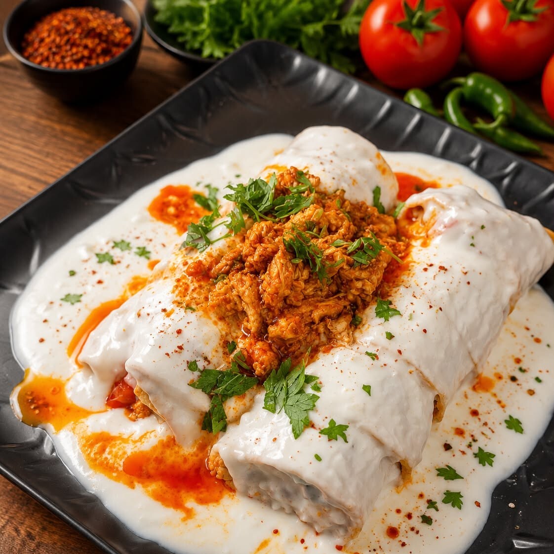 Tavuk Yoğurtlu Tantuni