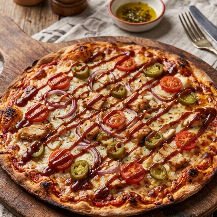 BBQ Pizza (Orta)