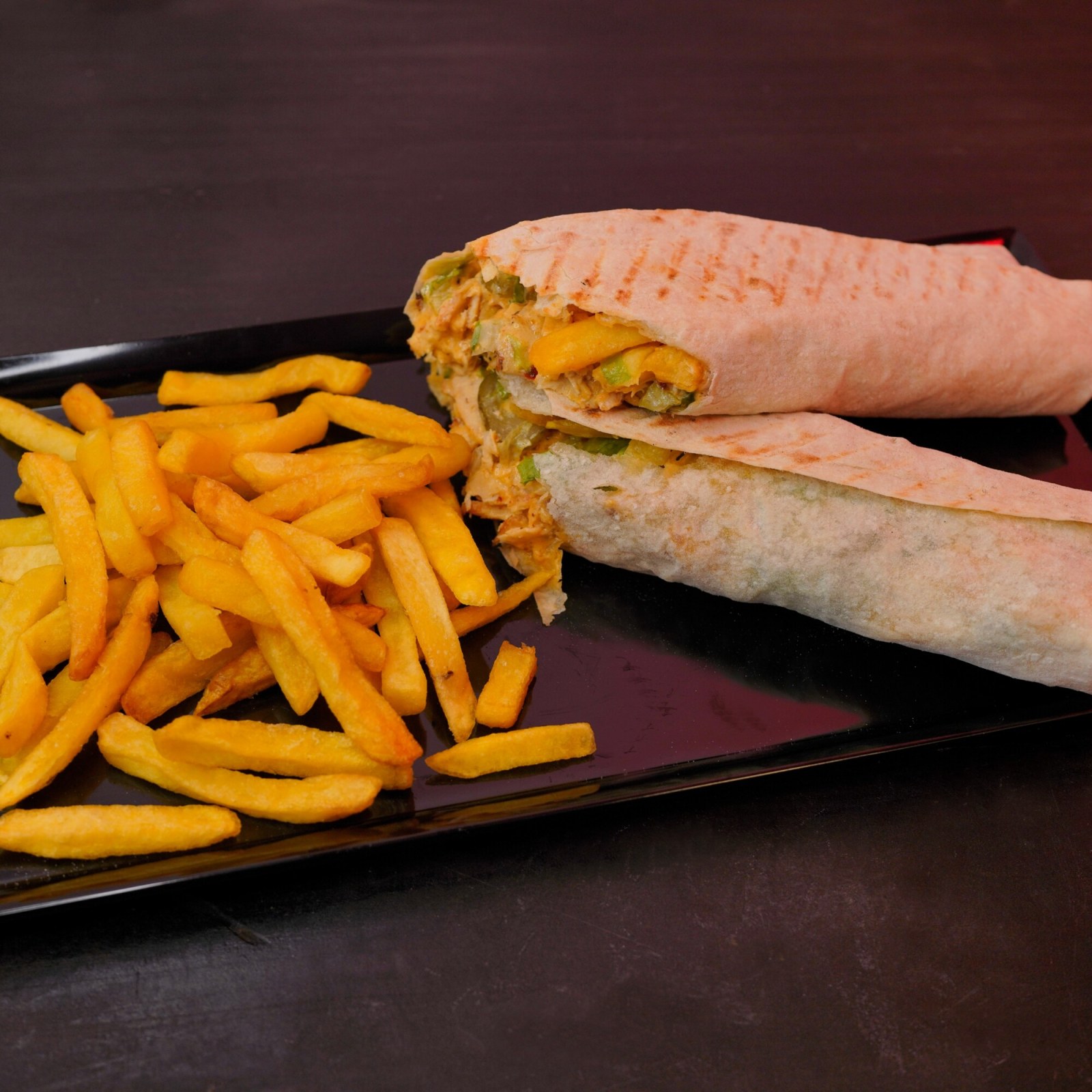 Çift Lavaş Atom Tavuk Döner Dürüm (100 gr)