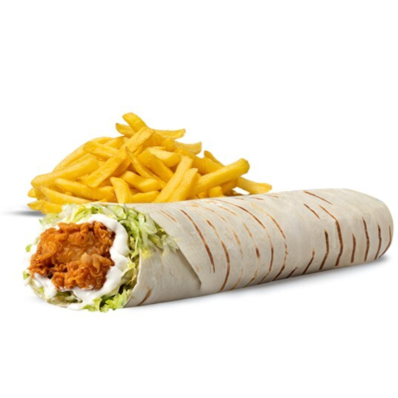 Chicken Roll Menü