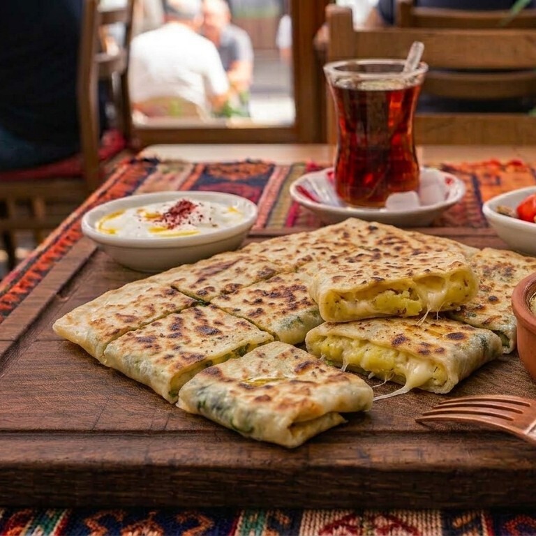 Patatesli Kaşarlı Gözleme