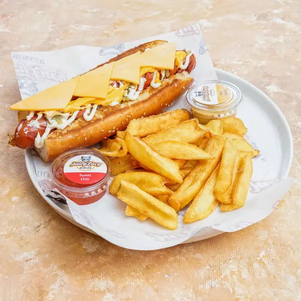 Cheesy Hot Dog