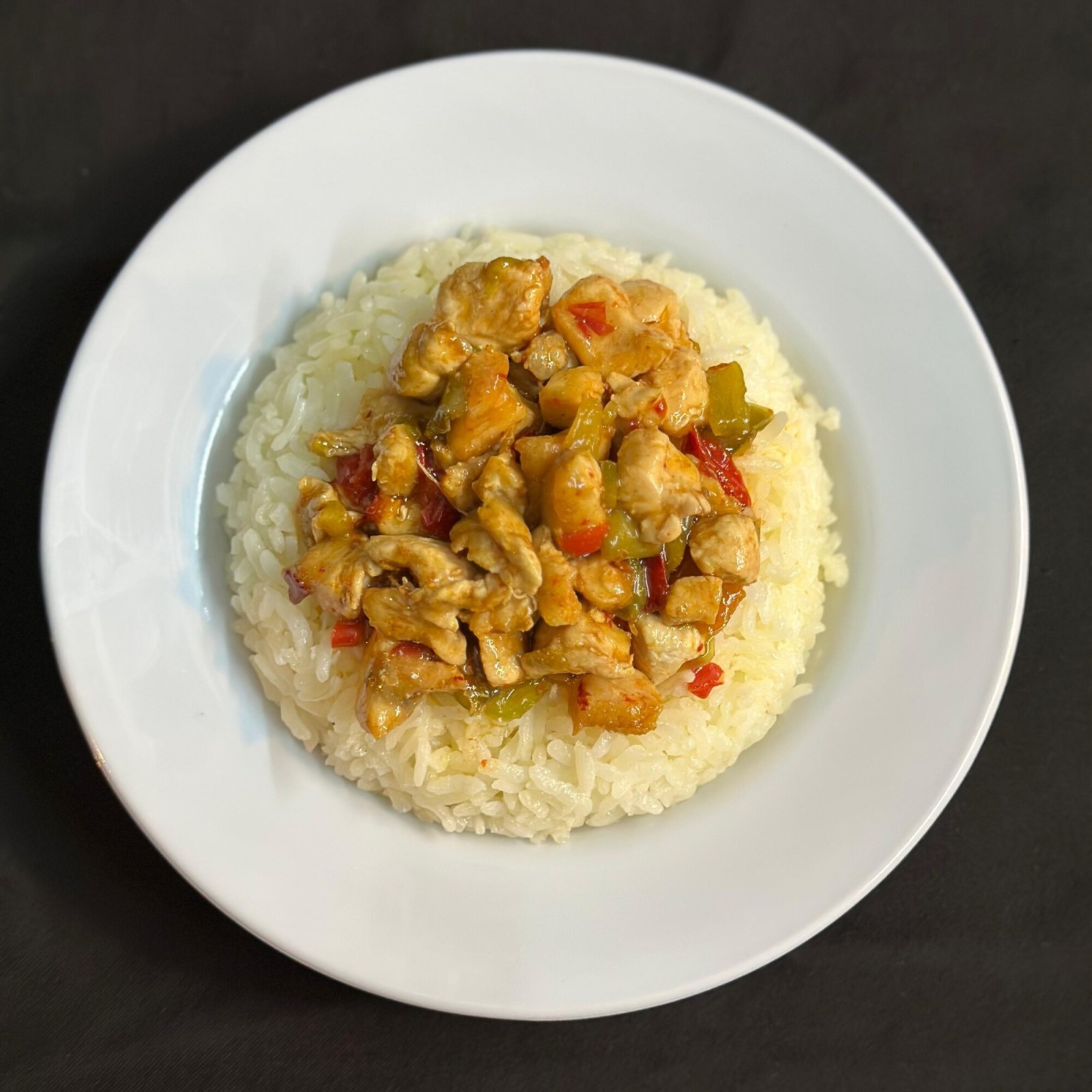Barbekü Soslu Tavuklu Pilav (1.5 Porsiyon)