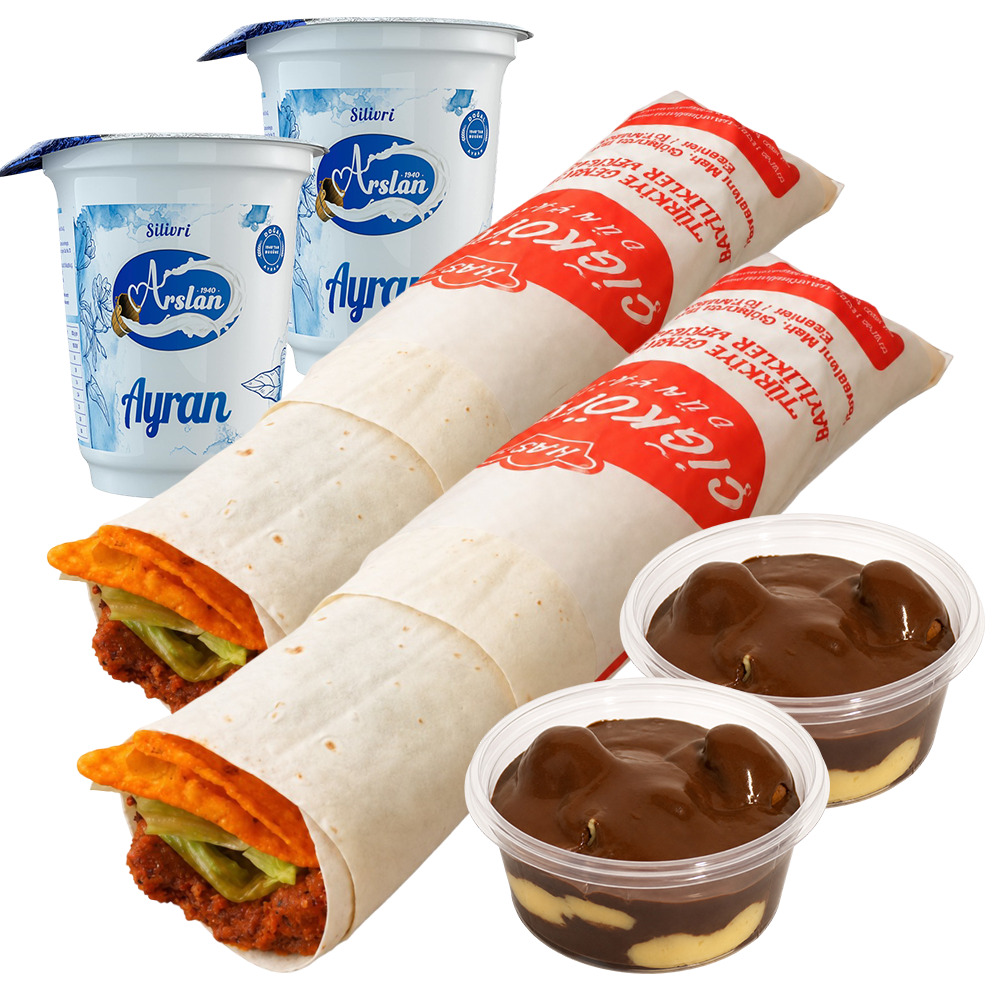 Çift Doritoslu Mega Dürüm Tatlı Menü
