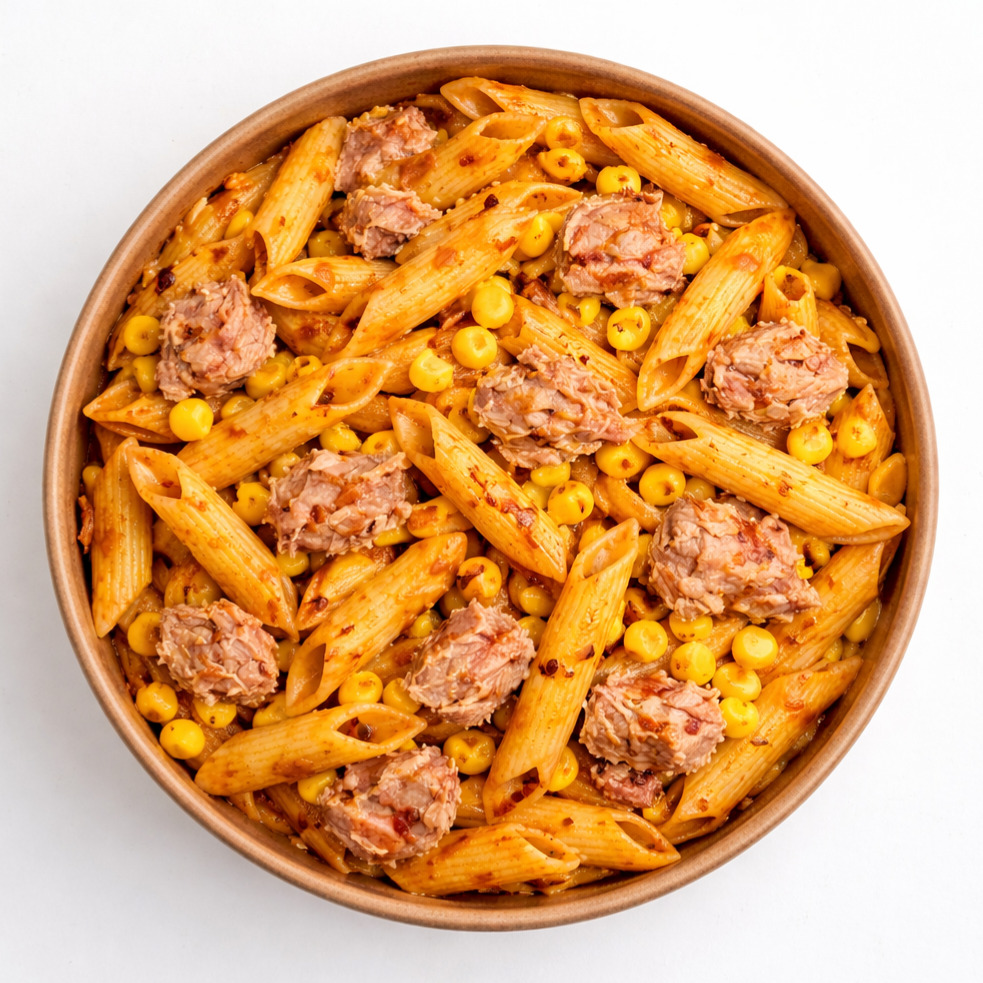 Ton Balıklı Penne