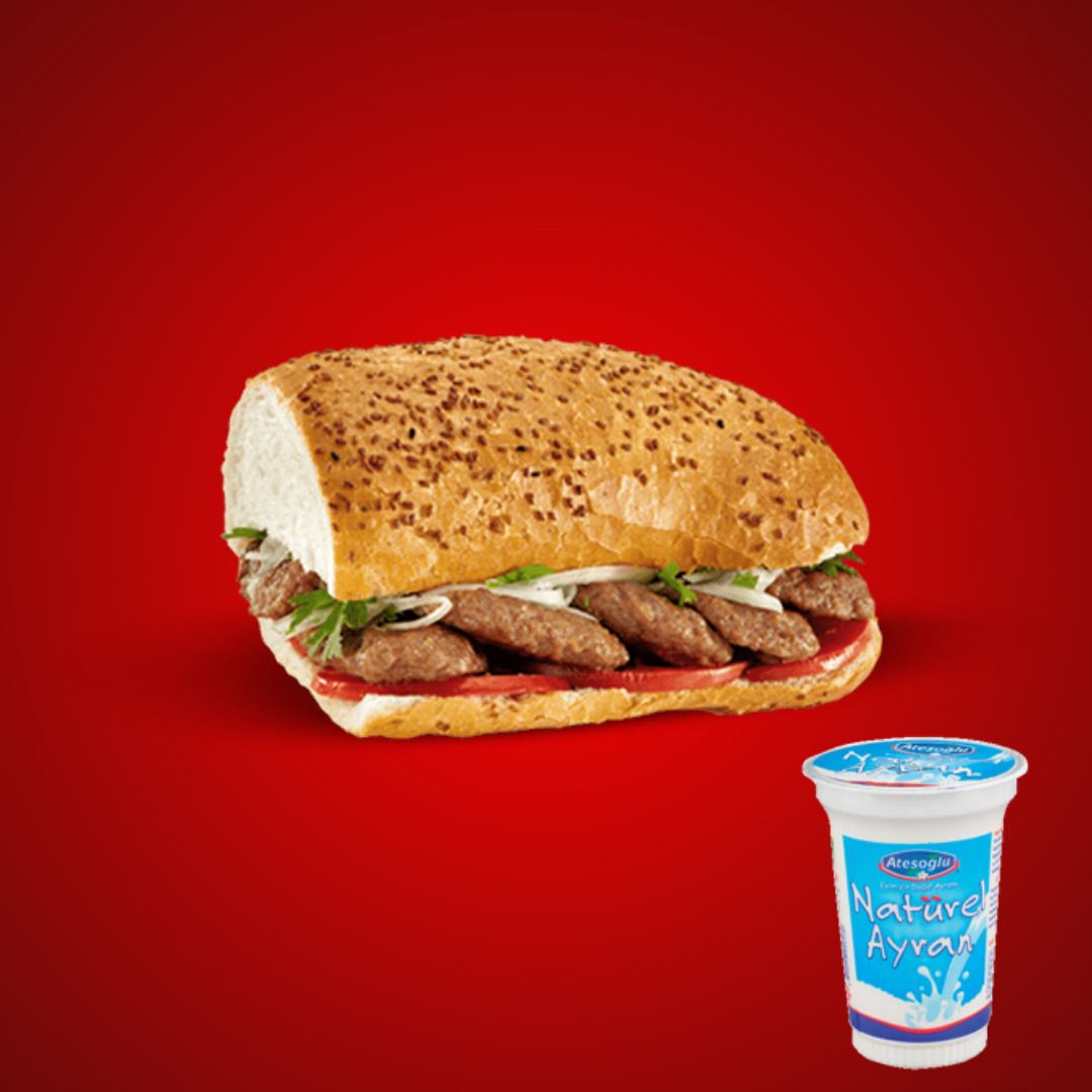Yarım Ekmek Köfte Menü