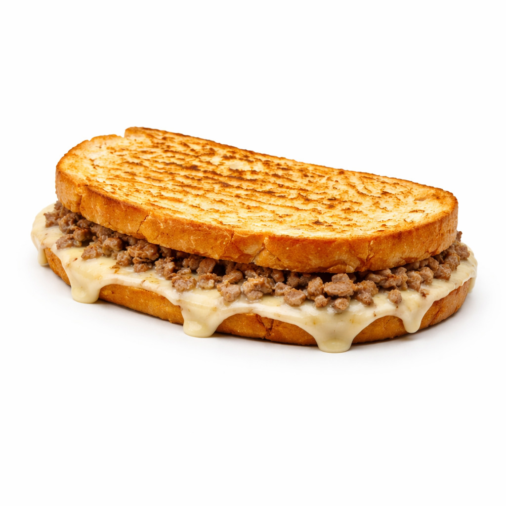 Kavurmalı Kaşarlı Ayvalık Tost
