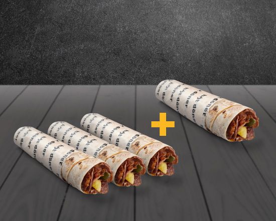 3+1 Et Midi Dürüm