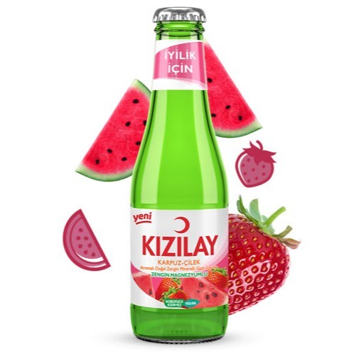 Meyveli Soda Karpuz & Çilek (200 ml)
