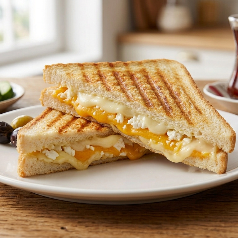 Üç Peynirli Tost