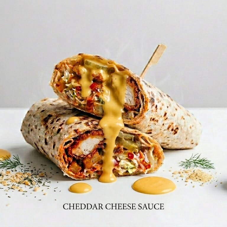 CHEDDAR CRİSPY'S WRAP + İÇECEK + PATATES