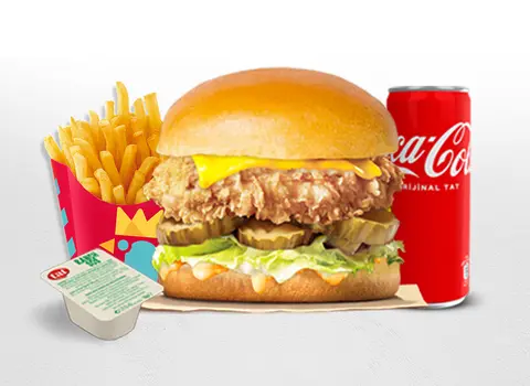 Medium Burger Menü