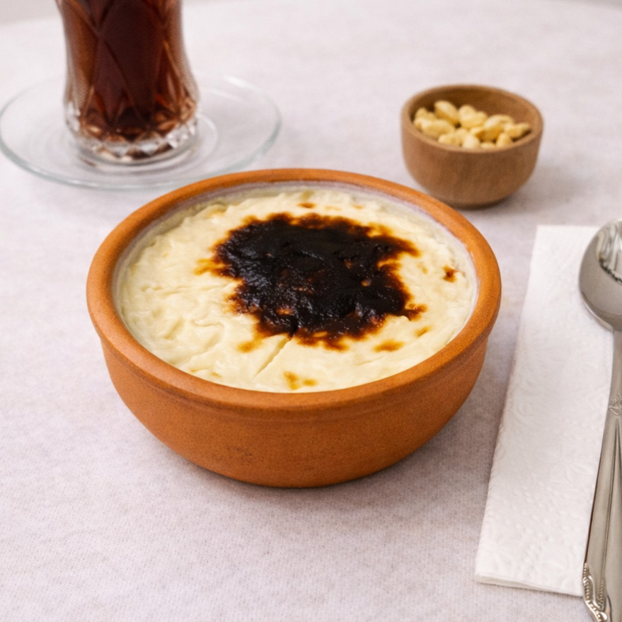 Hamsiköy Sütlacı Güveçte